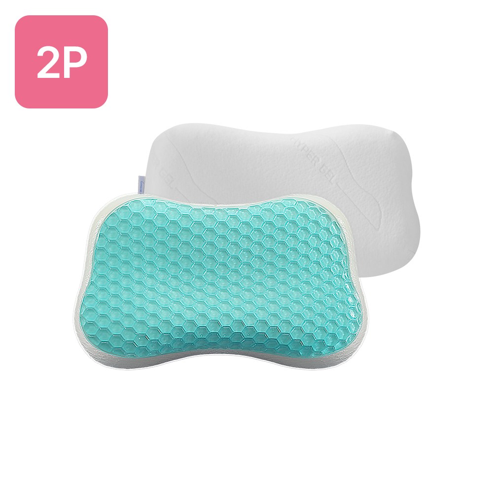 [하이퍼겔 시즌3] 프리미엄 메모리폼 쿨젤 베개 2P_소형 45x25, 상세 설명 참조 59,000원