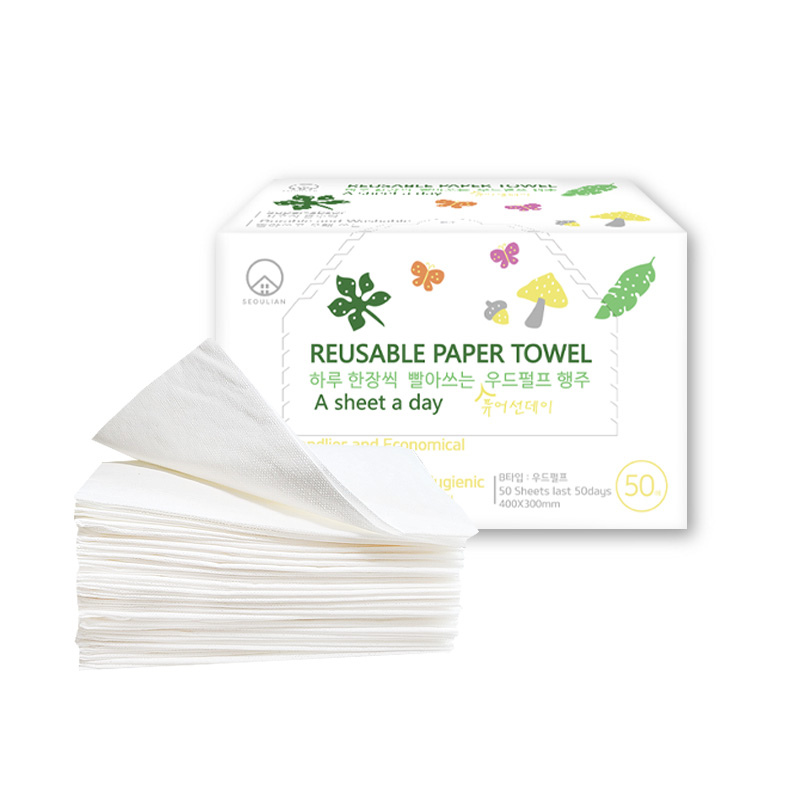 [SEOULIAN] 하루 한장씩 빨아쓰는 우드 행주 7,500원