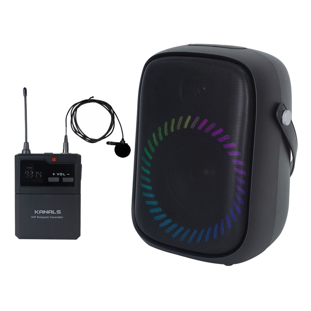 카날스 BW-600 이동식 앰프 강의용 야외 스피커 블루투스앰프 무선마이크 포함 359,000원