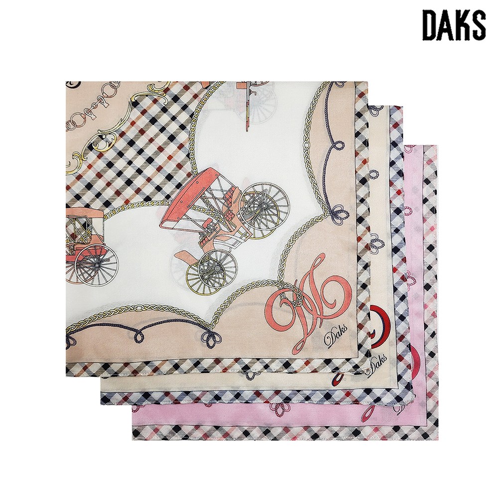 닥스 면실크 손수건 DYD2501 20,000원