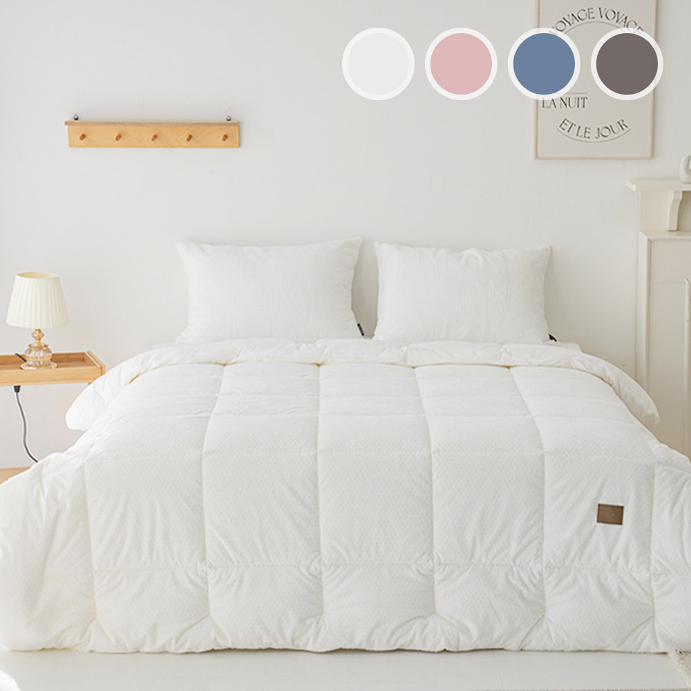 수젠하우스 프로즌 5mm 착번 극세사 이불 패드 베개커버 세트 98,400원