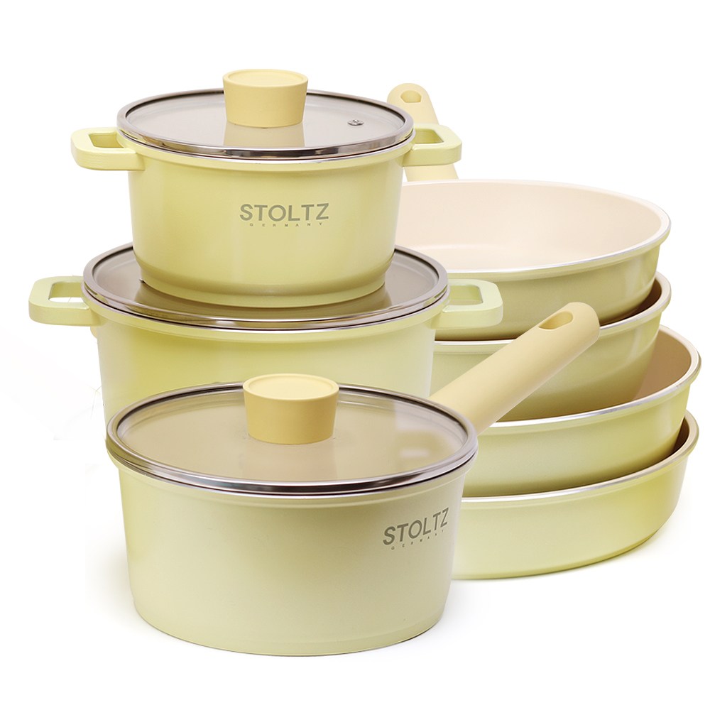 슈톨츠 머랭 인덕션 종합 7종세트(16양수+18편수+20양수+24팬+24웍팬+28팬+28웍팬) 국내생산 통주물 냄비 후라이팬, 1개 225,000원