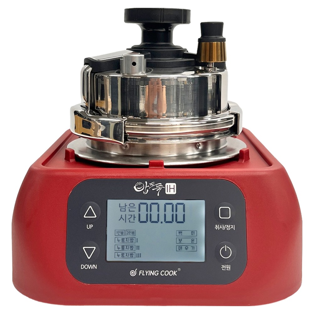 플라잉쿡 밥도둑 IH렌지 압력밥솥 1~2인용 스페셜 세트, 단일상품, 레드 212,840원