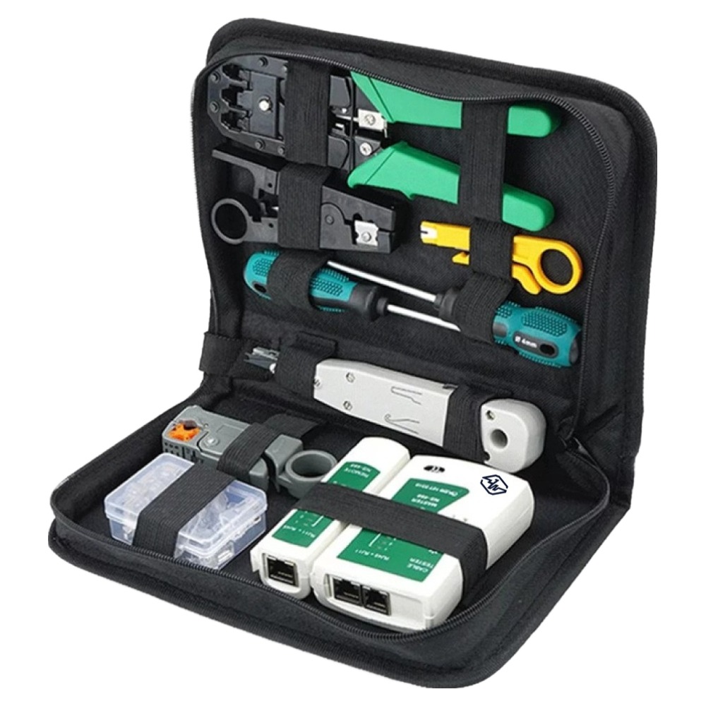종원 랜 압착기 랜테 스터기 커넥터 인터넷랜선 네트워크 공구 랜툴세트 RJ45, 1세트 21,490원
