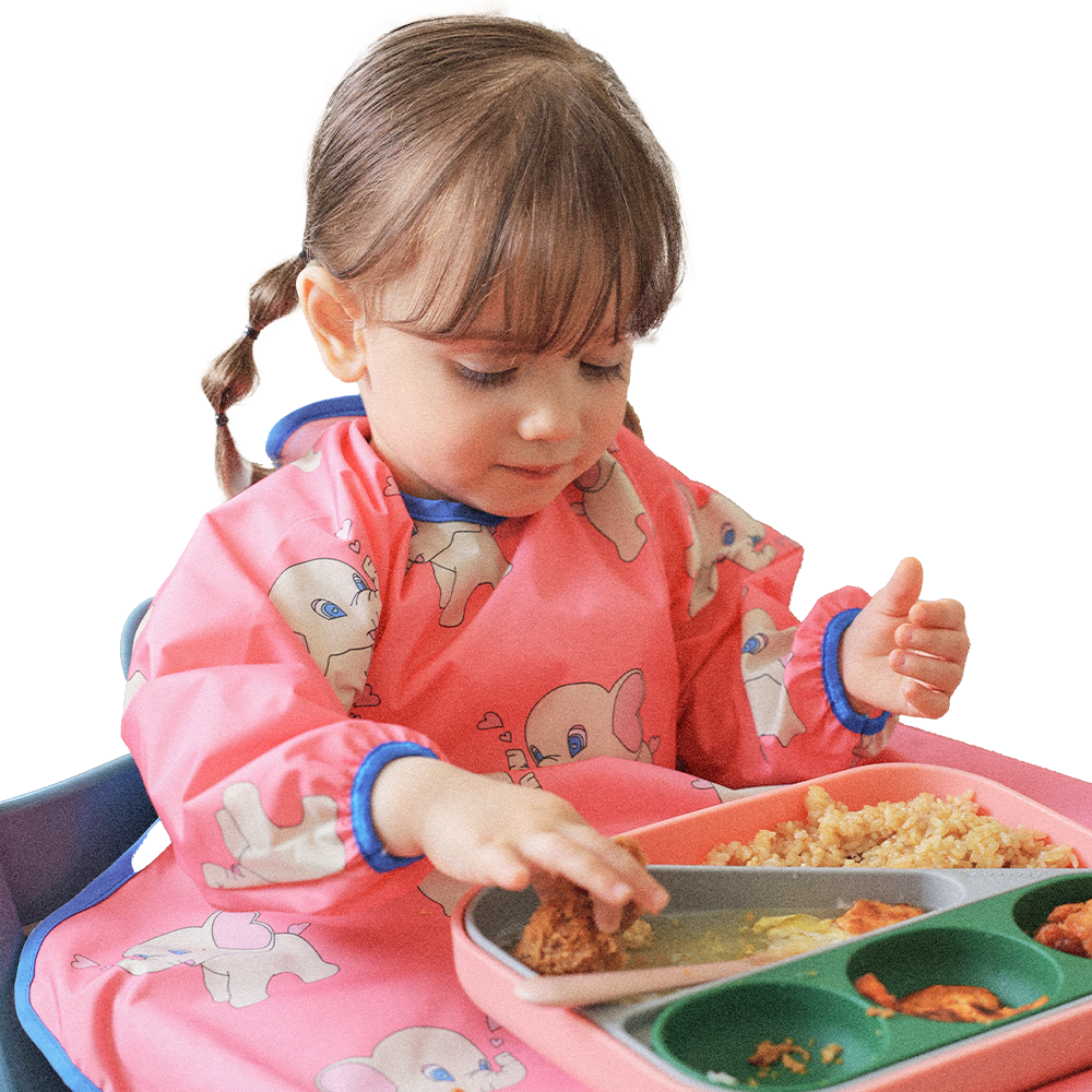 오우아스튜디오 자기주도 이유식 턱받이 식탁일체형 2way 지퍼형 20,900원