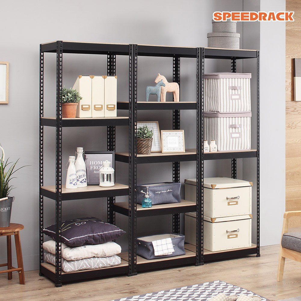 스피드랙 조립앵글 다용도 선반 블랙 114,500원