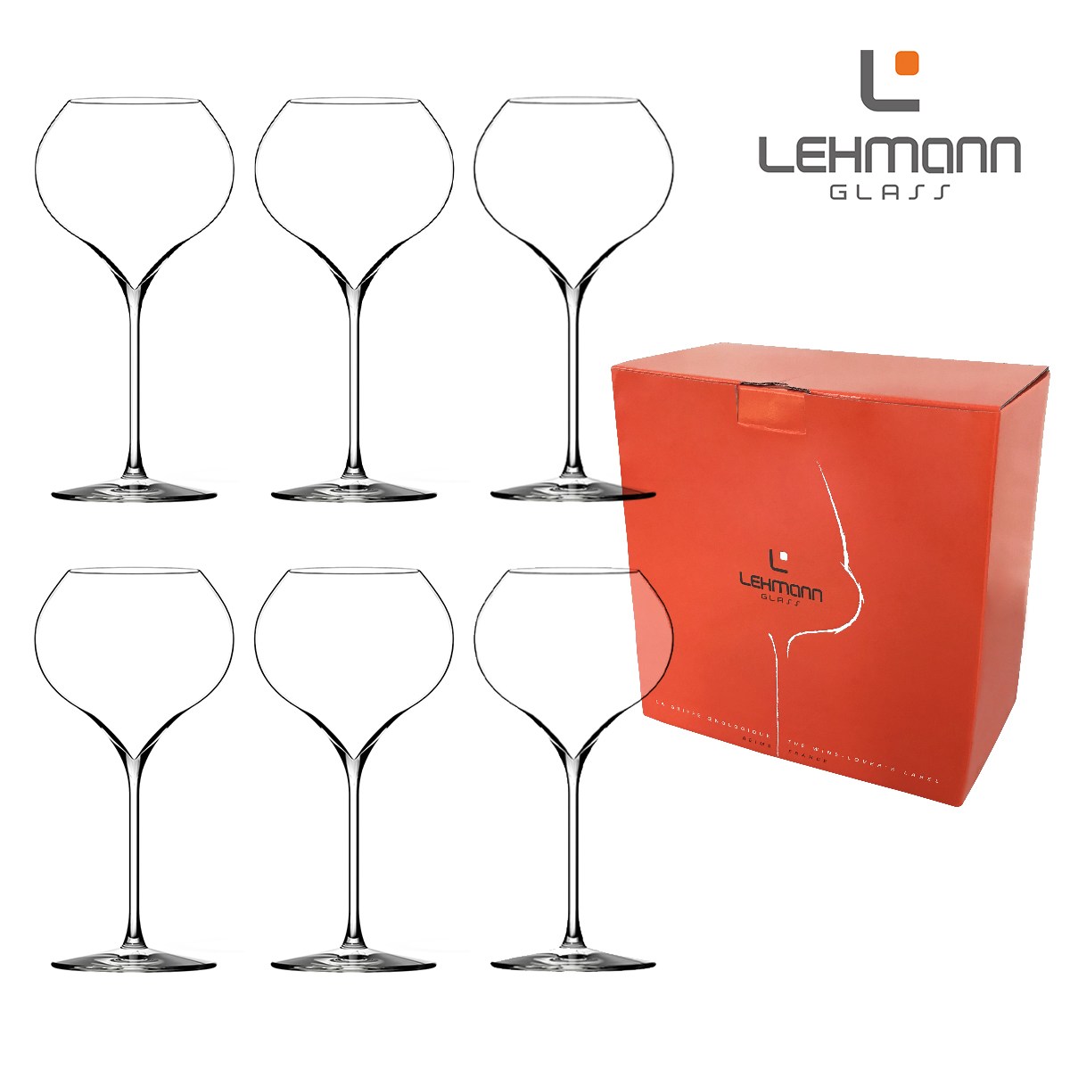 [레만글라스] 그랑 블랑 54CL 로제 레드 와인잔 세트 6P 180,000원
