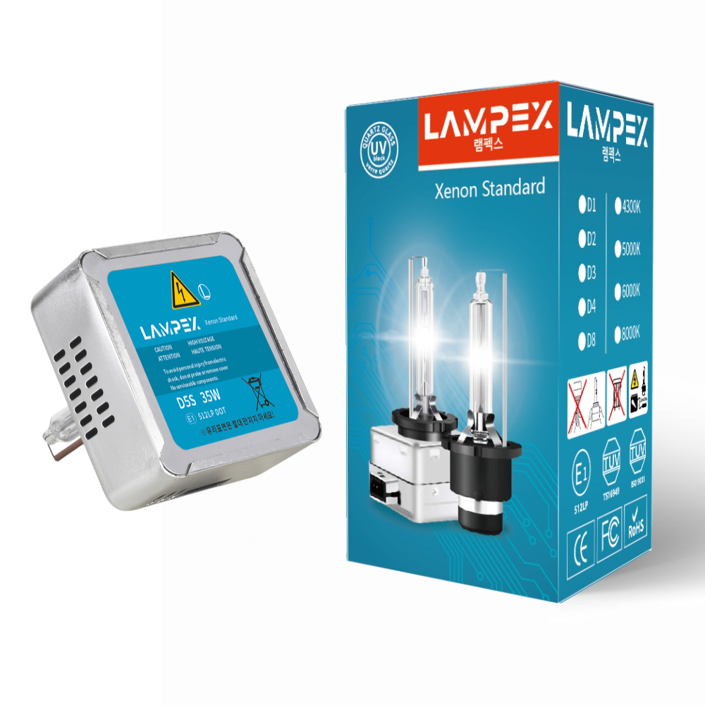 D5S 제논 HID 전구 전조등 헤드램프 6000K LX01 벌브 라이트 순정형 65,000원
