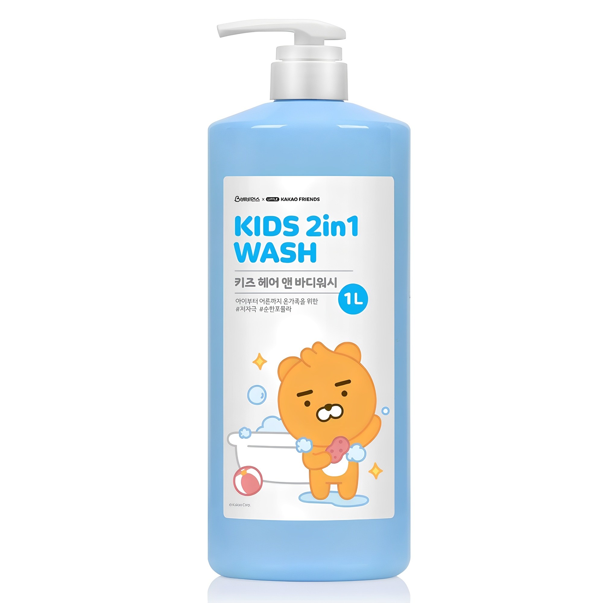 베비언스 리틀카카오프렌즈 키즈 헤어 앤 바디워시 블루 11,470원