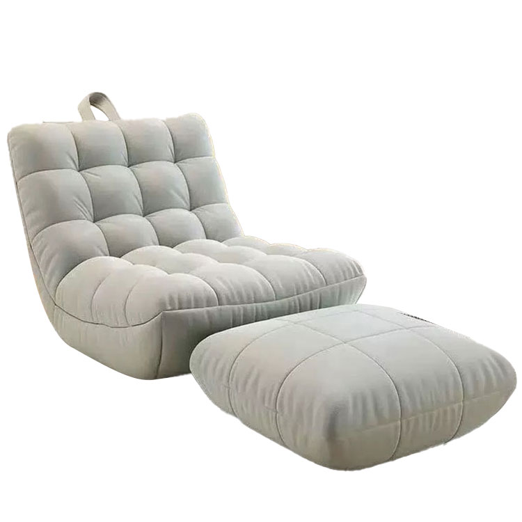 DANGZ 편안한 1인용 소파 인조가죽 좌식의자 세트, 그레이 75,800원