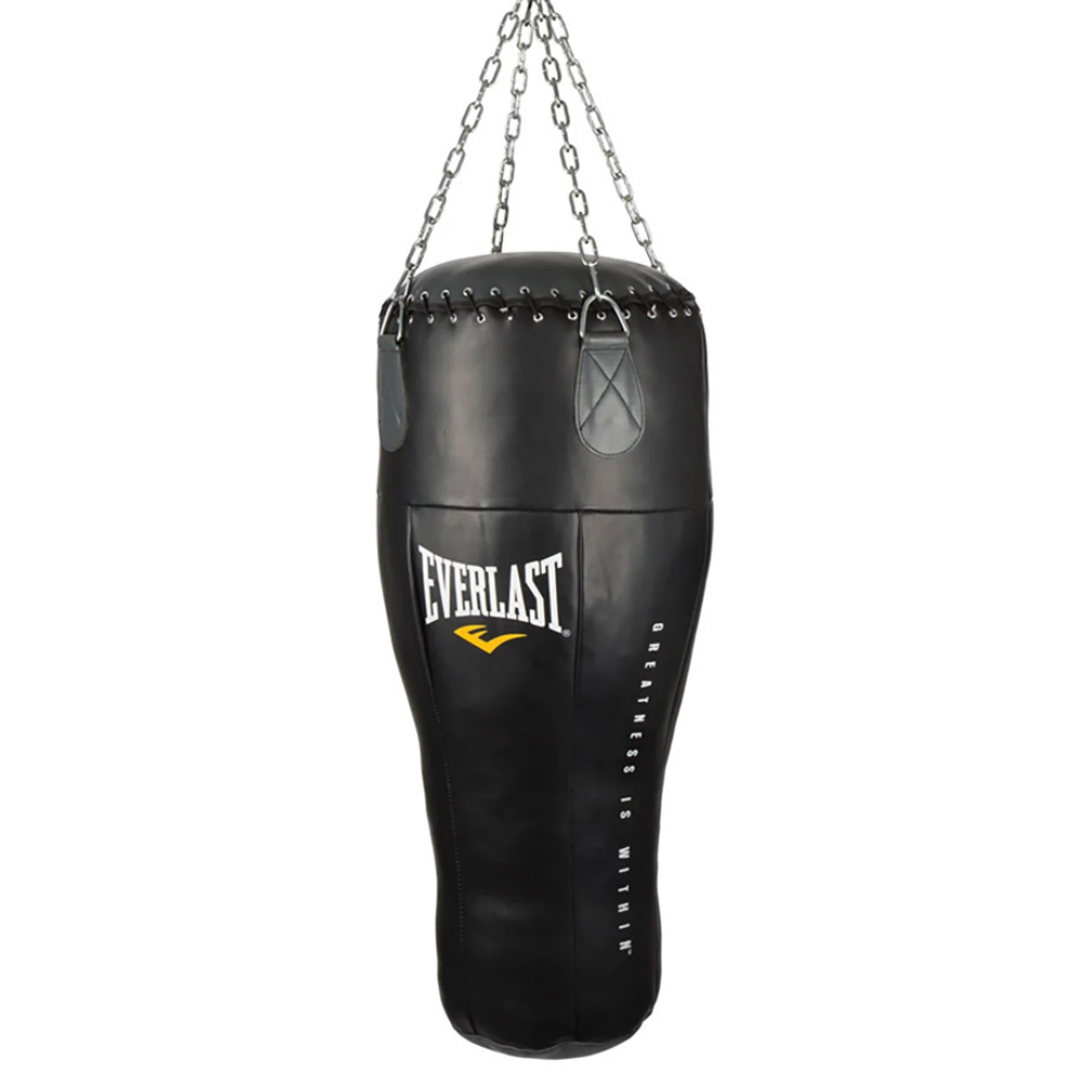 에버라스트 복싱헤비백 앵글 격투기 MMA 권투 체육관 가죽샌드백, 블랙 338,900원