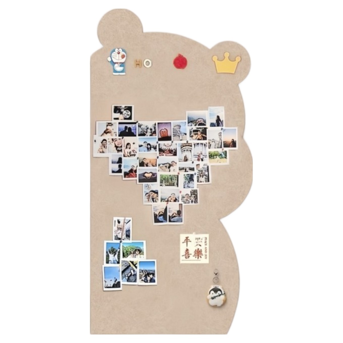 Kismetic DIY 부착식 게시판 인테리어 카툰 포토월 칠판 메모판 압정+벨크로 54,800원