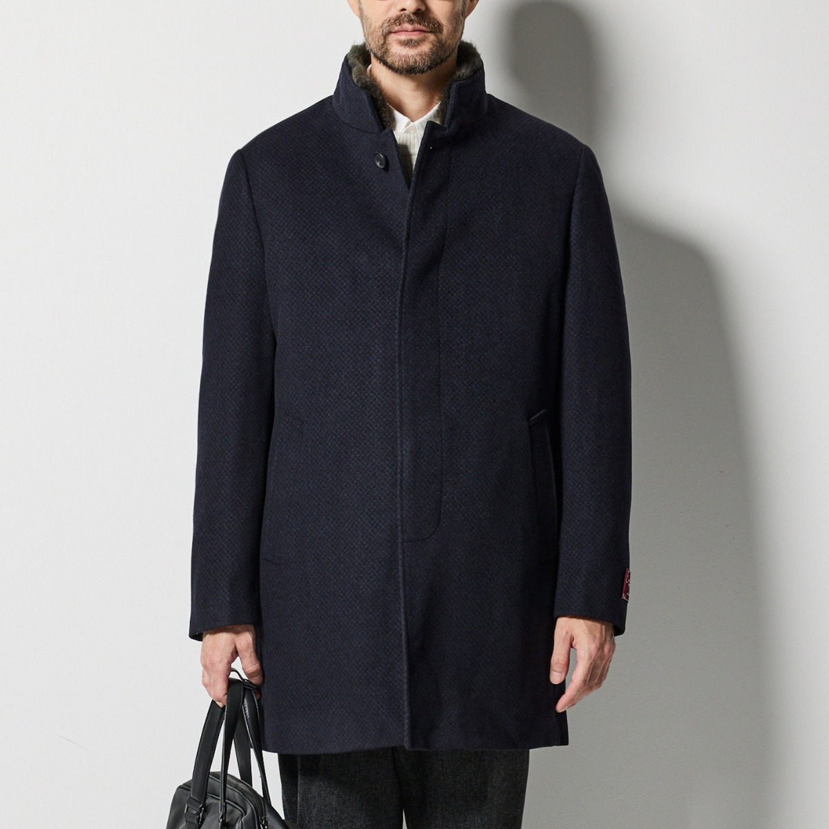 머스크랫퍼 덕다운 내피 코트_네이비 (베이직핏)_SCTTD83NSN 329,000원