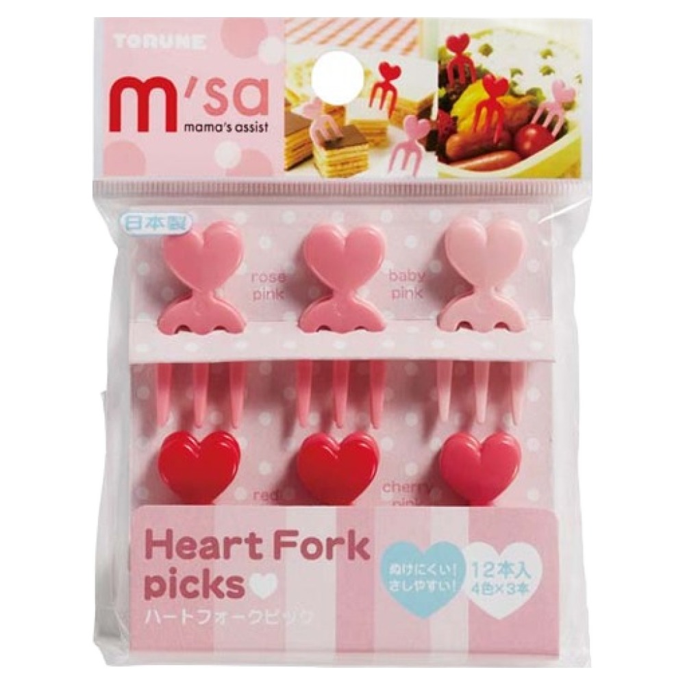 토루네 아기자기 하트 포크 데코픽 세트 P2869 2,480원
