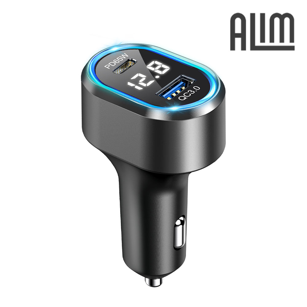 아림 83W 대용량 PD 차량용 초고속 충전기 시거잭 PPS C타입충전기 볼트게이지 14,000원