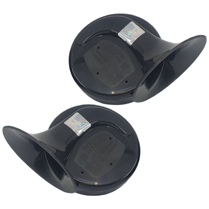 삼항LED 장착이 쉬운 GH 쌍혼 12V/24V전자혼 클락션, 12V, 1개 25,000원