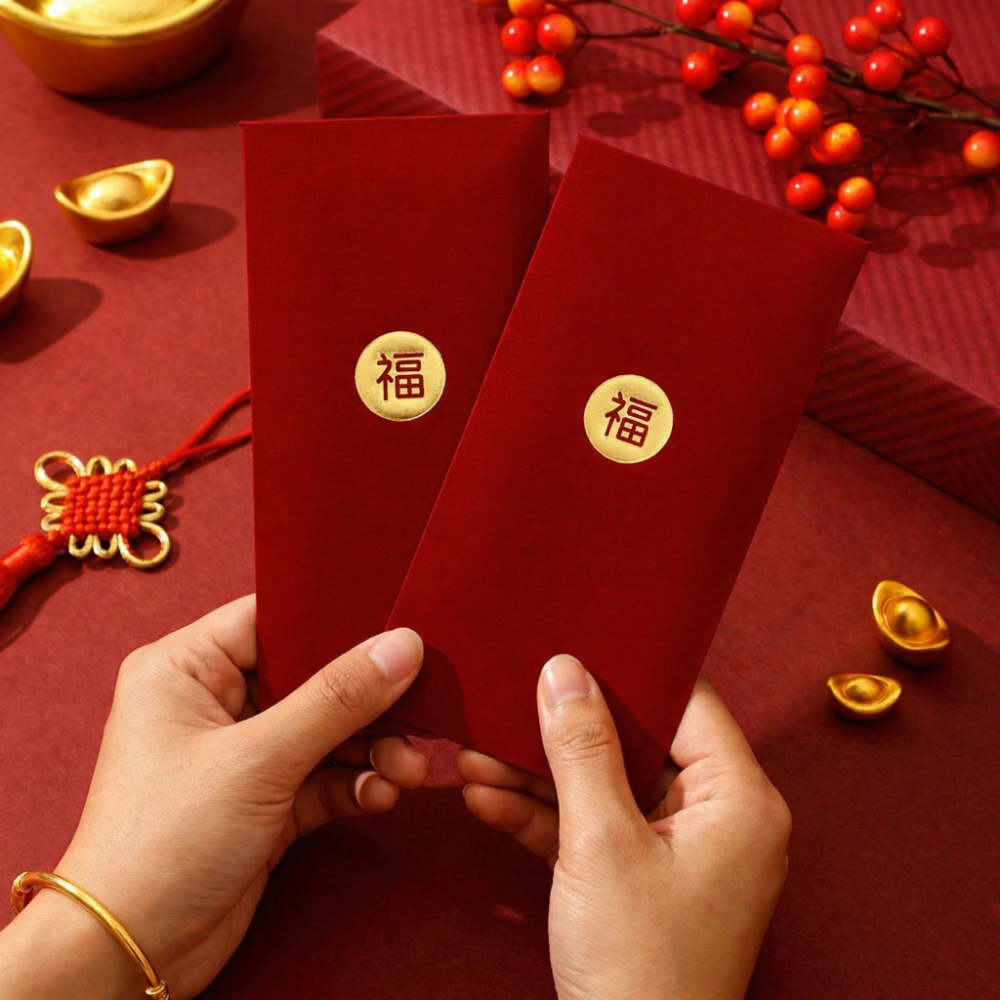복담은 고급 설 용돈 봉투 현금 명절 세뱃돈, 6개, 레드 12,900원