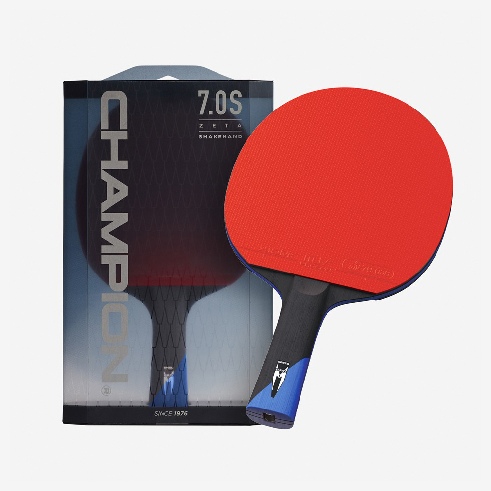 참피온 쉐이크 탁구 라켓 V7.0S / 중급자 탁구채 스피드 파워 공격형 54,900원