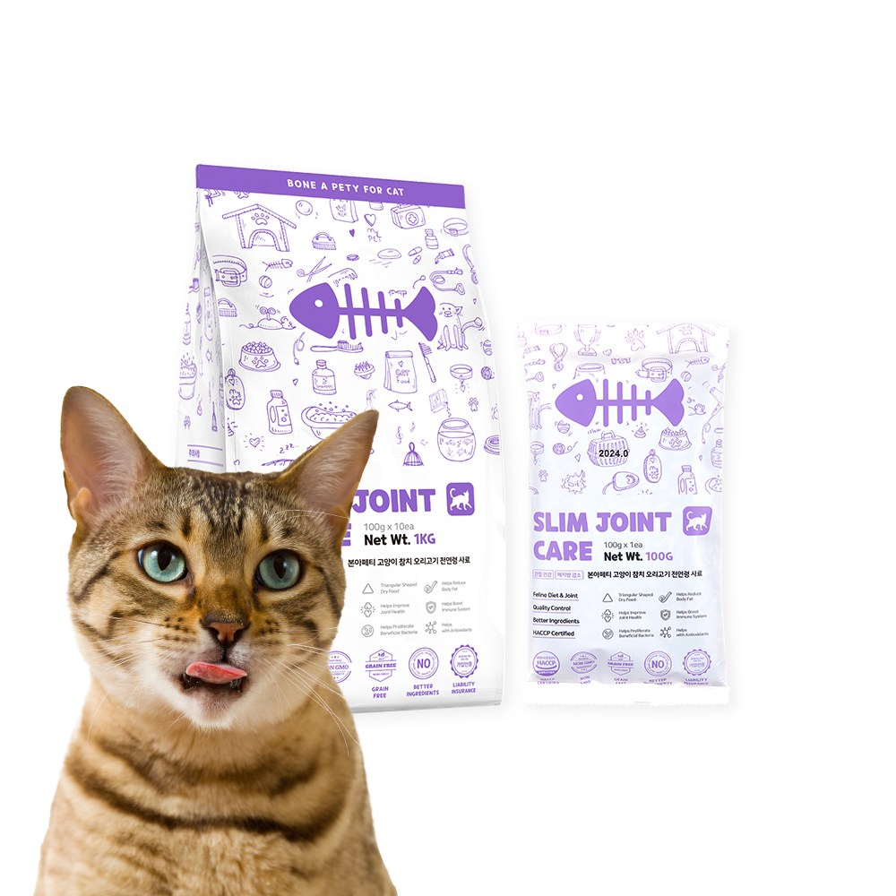 본아페티 고양이 기능성 사료, 다이어트(체중감소), 1kg, 6개 99,000원