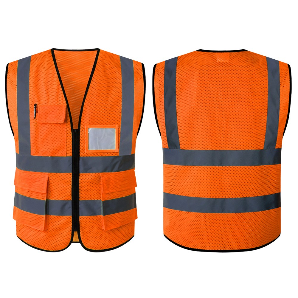 포켓형 안전조끼 고급 신호수 작업복 반사 작업조끼 7,300원