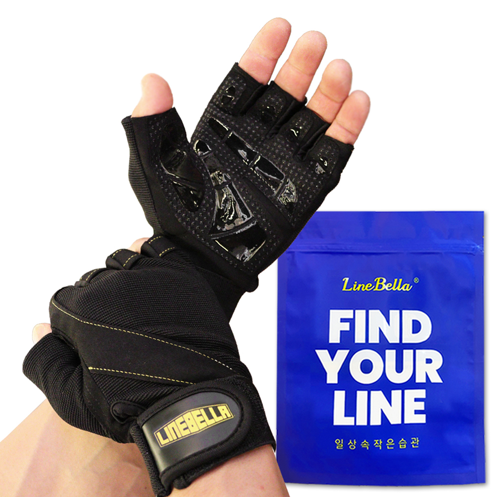 라인벨라 이지핏 헬스장갑 양손착용 세트 18,800원