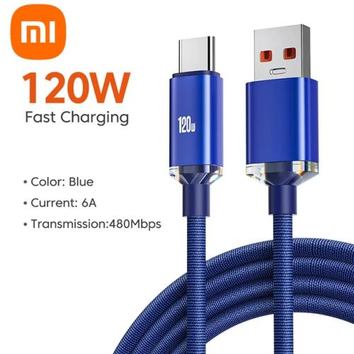 120W 6A 고속 충전 케이블 USB C타입 초고속 충전 데이터 케이블 삼성 리얼미  화웨이 원플러스 POCO OPPO용 9,460원
