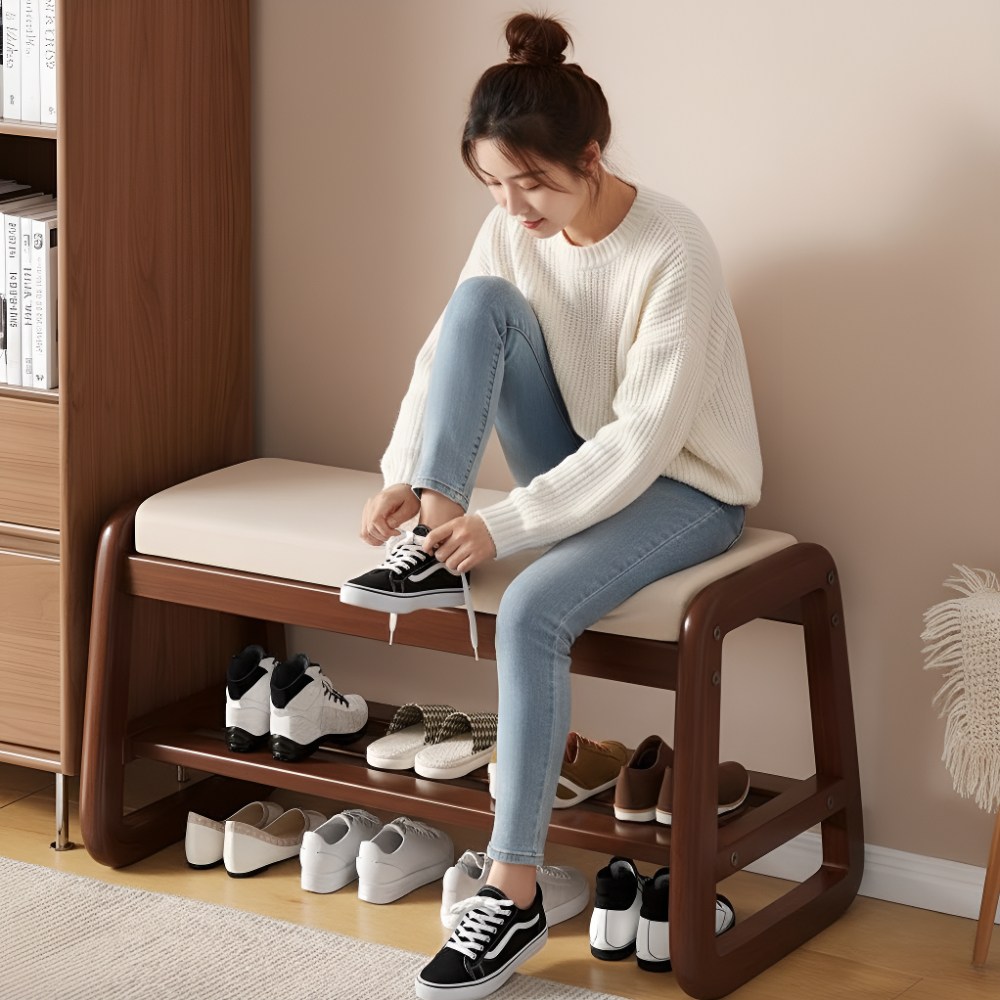 앙비 현관 원목 벤치 모던신발장 신발 수납 의자 209,500원