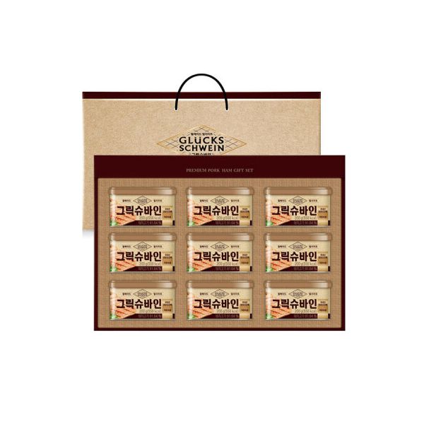그릭슈바인 선물세트(200gx9개) 명절선물 햄선물세트 설선물세트 답례품 단체선물 47,000원