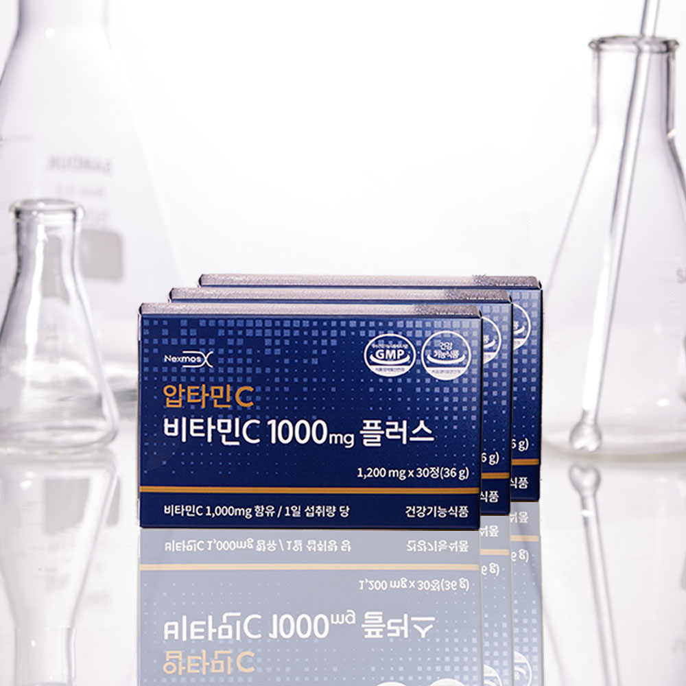 (넥스모스 공식 본사직영) 압타민C 비타민C 1000mg 플러스, 3세트, 30정 150,000원