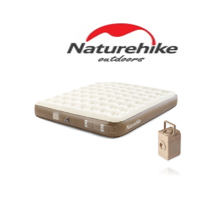 네이처하이크 신형 에어매트 25cm 3인용 자충매트 에어침대 NH 펌프 내장형 105,400원