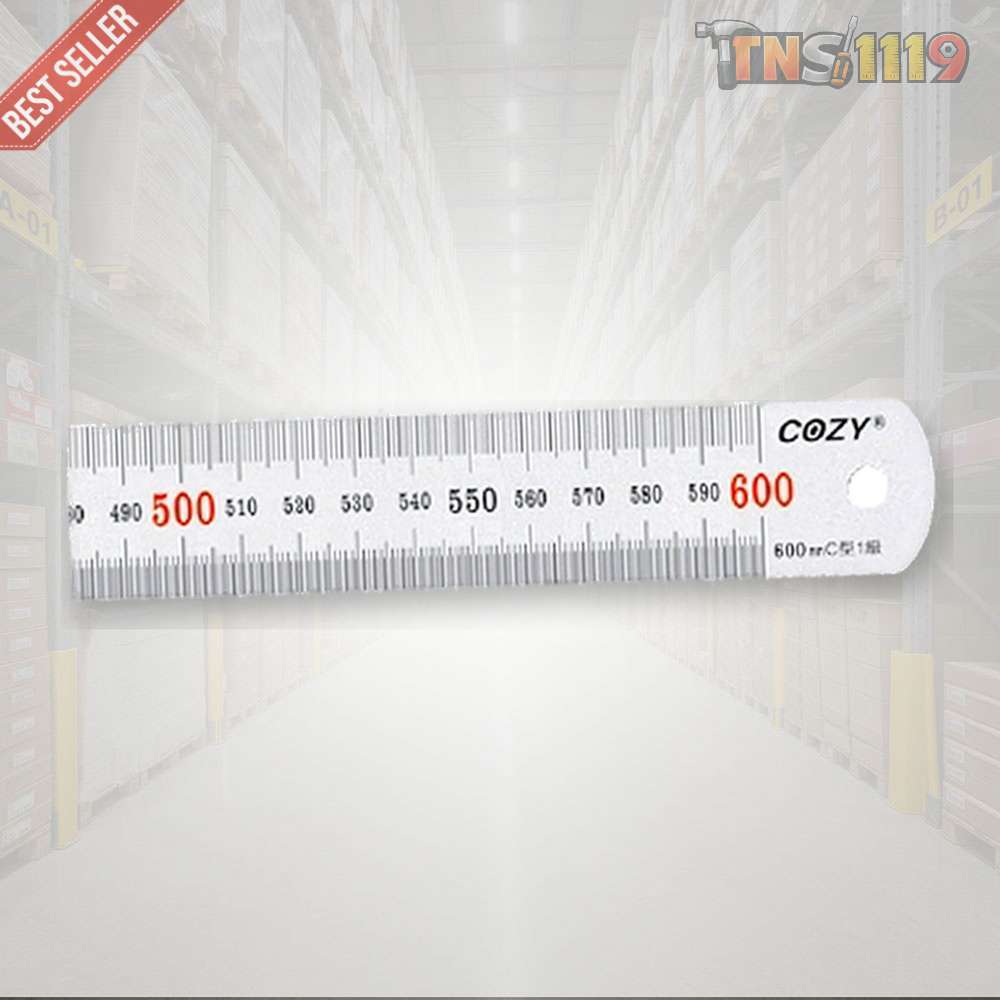 코지 최고급 쇠자 60cm 유광 CSRP 20개입 스틸자 70,600원