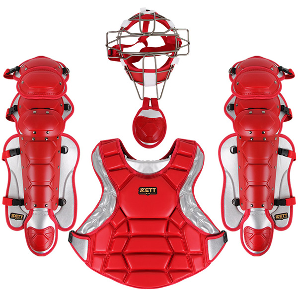 ZETT 제트 포수장비 세트 BLK-007 (레드) 675,000원