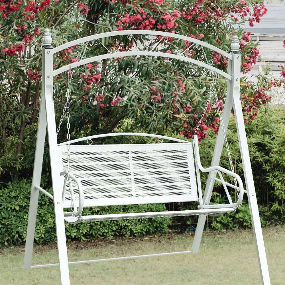 아웃팅 야외그네 흔들의자 테라스 카페 엘레강스 철제 야외용그네 119,900원