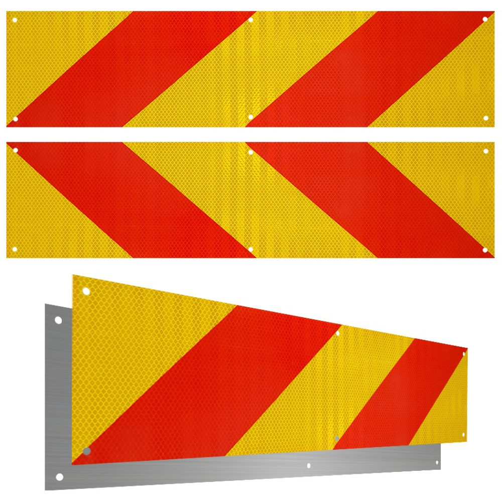 카노바 알루미늄 화물차 후부반사판 600X140mm 좌우2장 1세트, 1개 22,000원