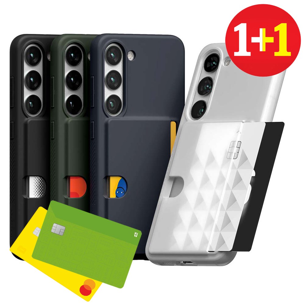1+1 교통카드2장수납 구스페리 너무 예쁜 실리콘 케이스 -갤럭시 S22 9,900원