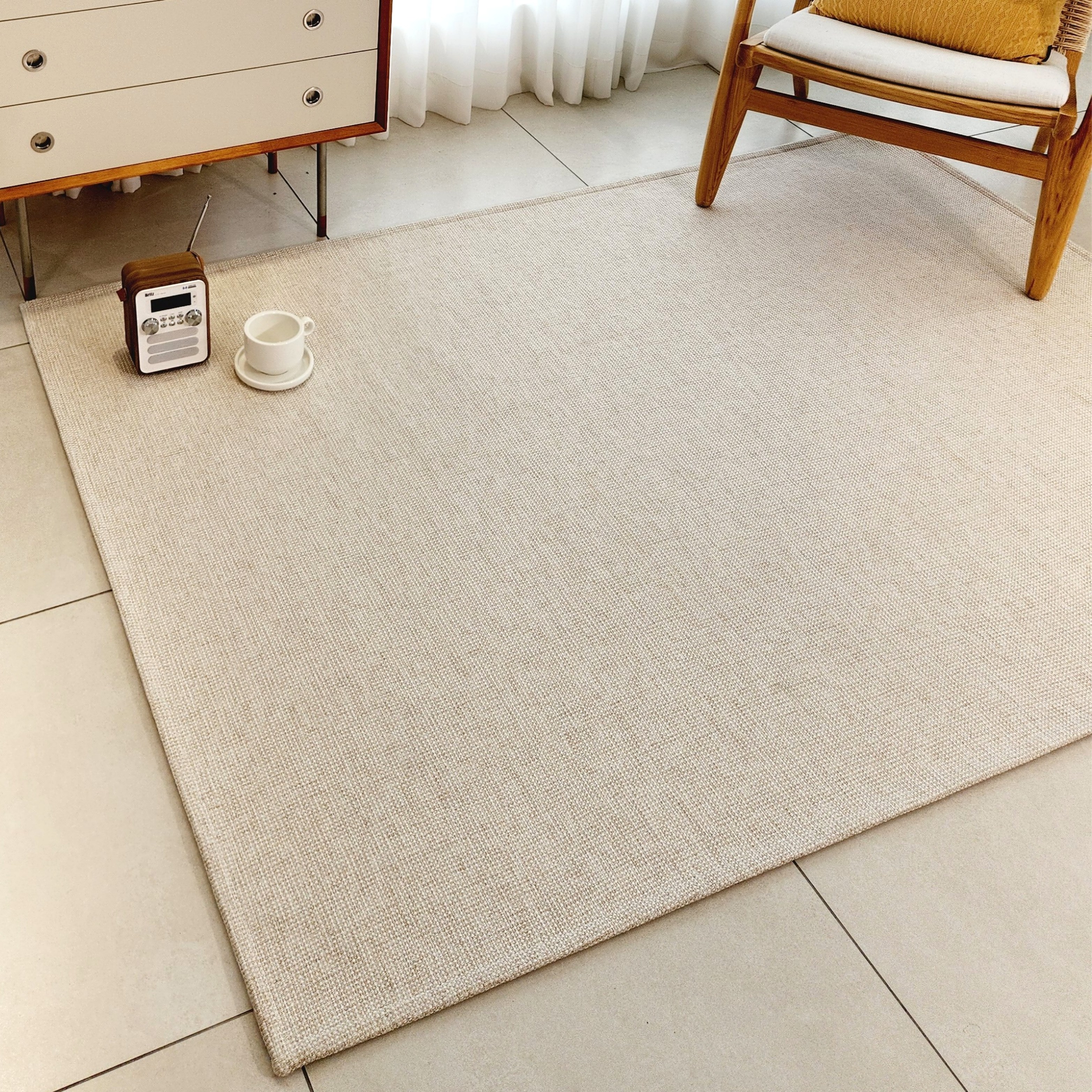 리빙플래너 오퍼스 사이잘룩 사계절 워셔블 러그 129,000원