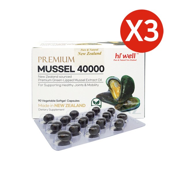 하이웰 프리미엄 초록입홍합 오일 40000 90 소프트젤 X3 552,000원