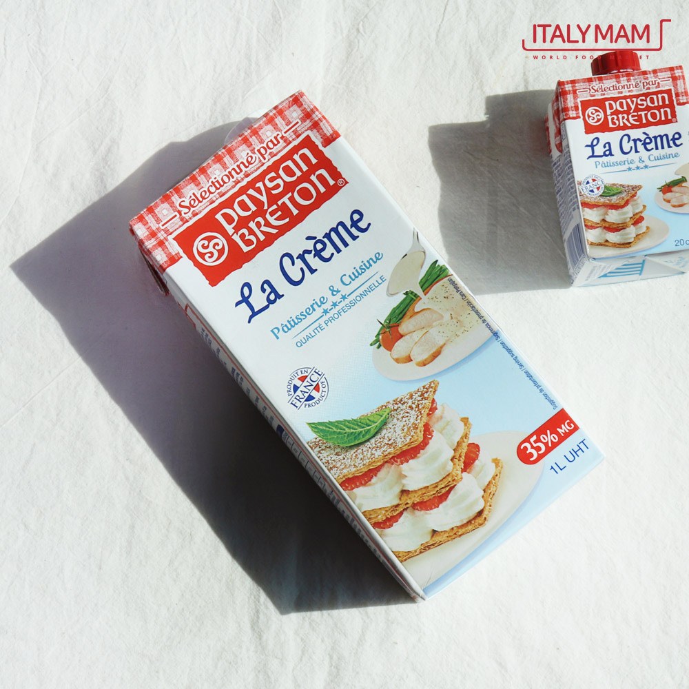 페이장 브레통 휘핑크림 35% 1L 무가당 동물성 생크림, 현재가 11,610원