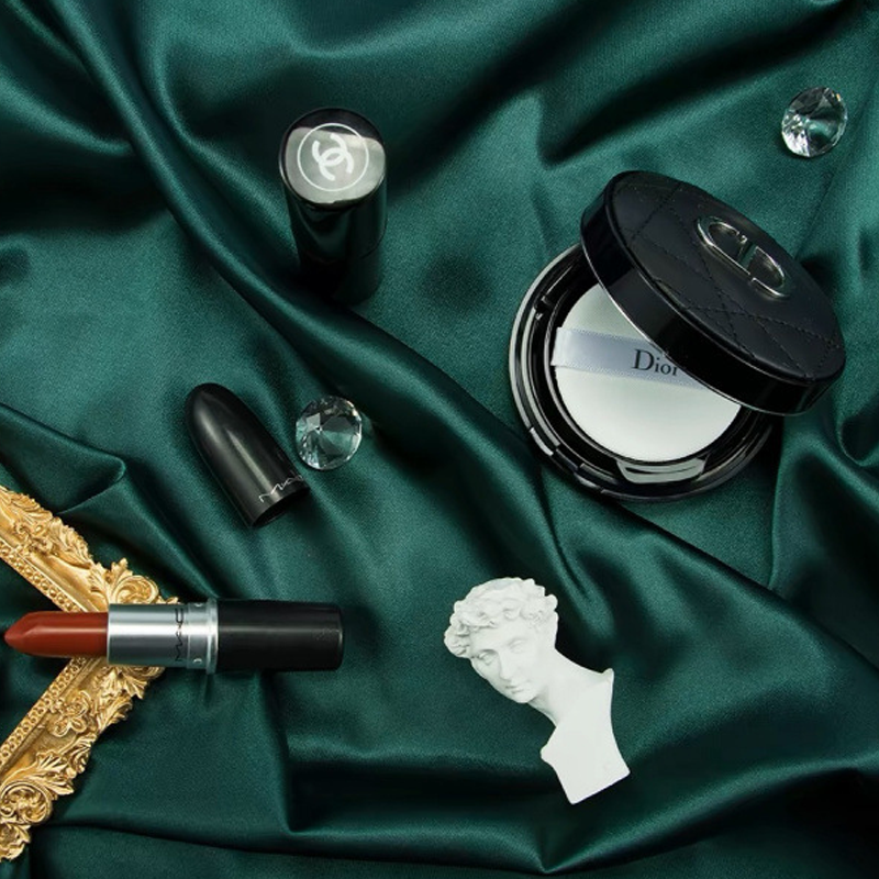 인리치 고급스러운 실크 배경천 잉크 그린 150 x 300 cm 24,570원