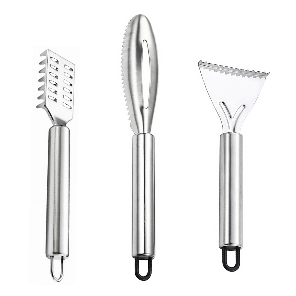 리브문 스텐 생선 비닐 제거기 3종 세트, 1개, 실버 7,400원