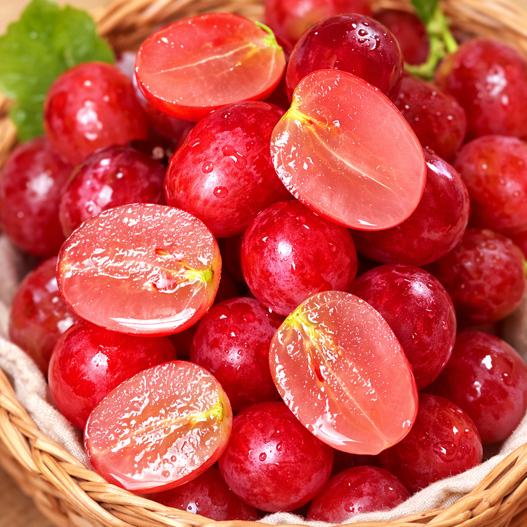 [재구매율1위] 적포도여왕 달콤상큼 아삭아삭한 크림슨포도 37,900원