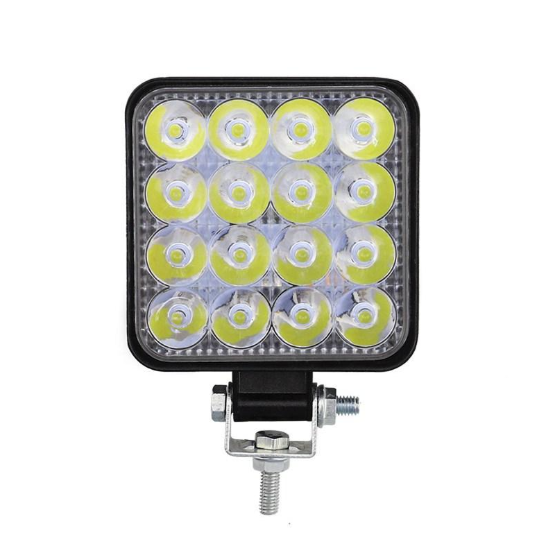 가민 24V LED써치라이트 후진등 해루질 서치라이트 화물차 작업등 집어등 차폭등 사이드램프, 1개, 16LED 48W사각 16,300원