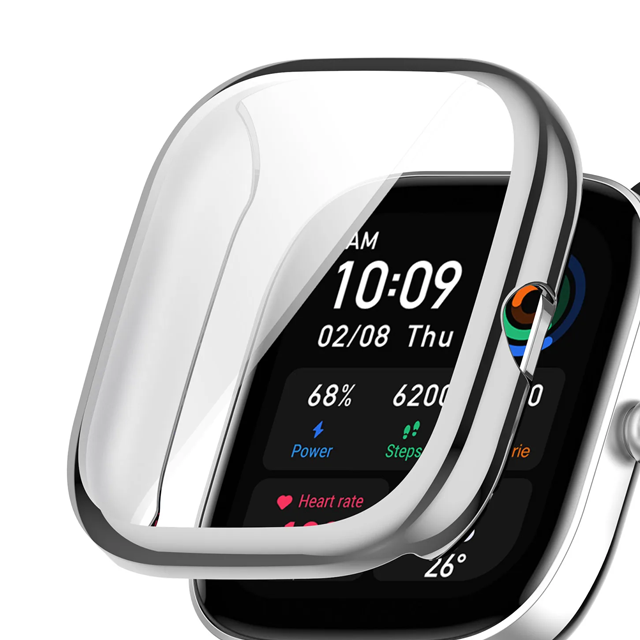 아이디스킨 어메이즈핏 GTS4 GTS4 mini 풀커버 TPU 케이스, 블랙 (TPU) 3,800원