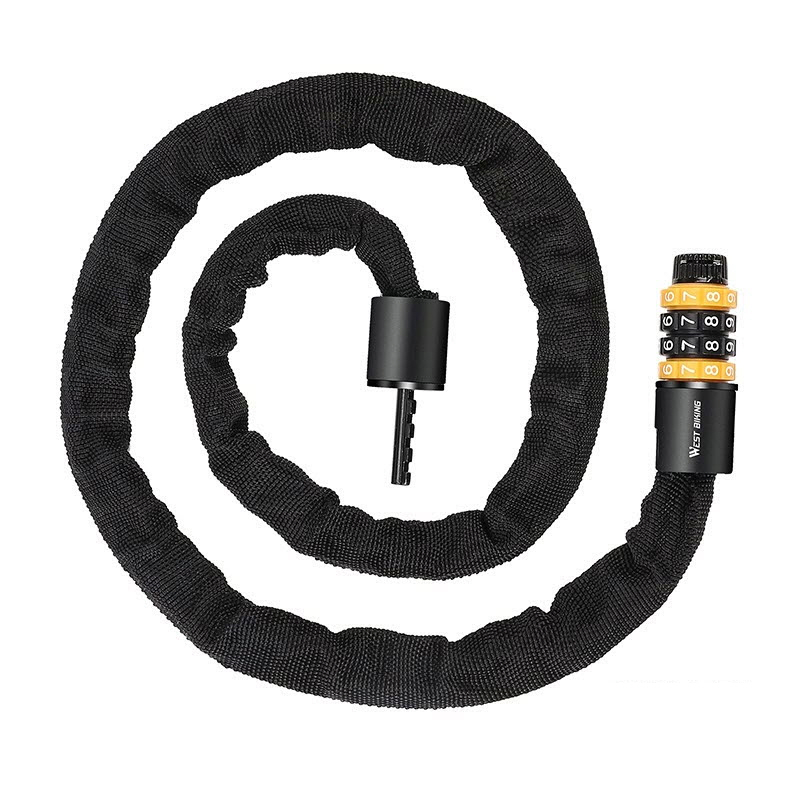 시그니처베이지 웨스트바이킹 자전거 킥보드 섬유 스틸 자물쇠 번호키 도난방지 YPZ076 12,900원