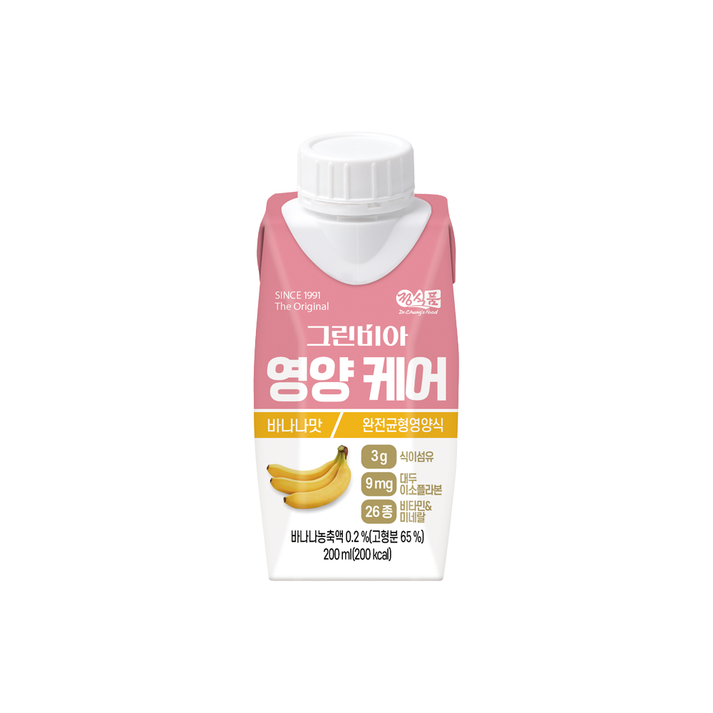정식품 그린비아 영양케어 바나나맛 바나나 완전균형영양식 맞춤영양설계 균형식사 21,210원