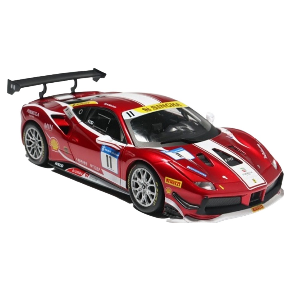 브라고 1:24 페라리 488 Challenge Formuia Racing 2017 다이캐스트 레이싱카 32,500원
