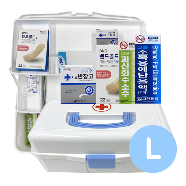 스피드 구급함 대형 14종 세트 3단 슬라이드형 18,300원