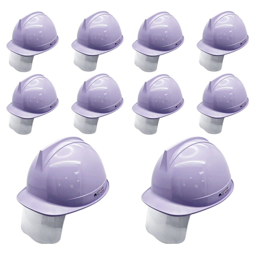 동명 건설현장 공사장 머리보호 안전모 투구형 보안경 ABE등급 라이트퍼플 143,900원