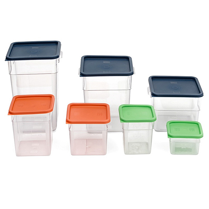 마더쿡 PC 투명 사각 밀폐용기 대용량 세트 냉장고 야채 과일 보관용기, 4쿼트+뚜껑, 1개 8,700원