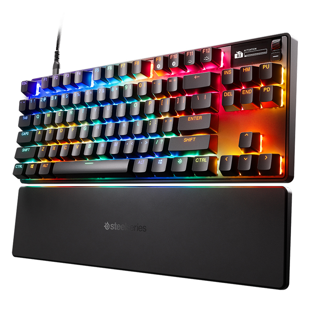 스틸시리즈 기계식 게이밍 키보드, 단일색상, Apex Pro TKL Gen 3 - KR/64894, 마그네틱축(자석축) 341,050원
